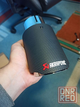 Насадка Akrapovic акрапович выхлоп карбон глушитель 63/102 Запорожье - изображение 1