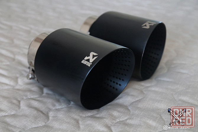 Насадки глушителя Акрапович карбон, Akrapovic Carbon (глушитель, прямо Запорожье - изображение 7