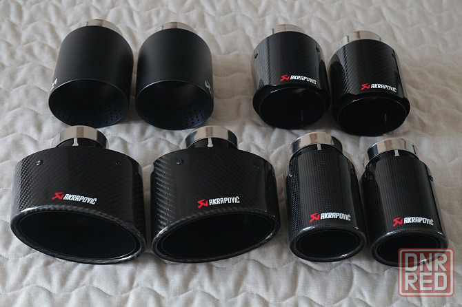 Насадки глушителя Акрапович карбон, Akrapovic Carbon (глушитель, прямо Запорожье - изображение 2