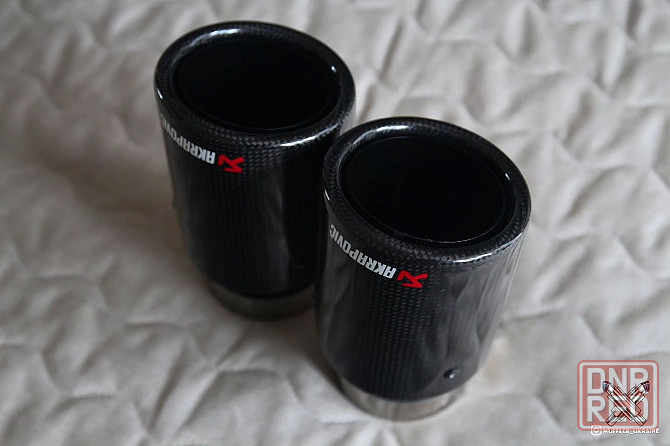 Насадки глушителя Акрапович карбон, Akrapovic Carbon (глушитель, прямо Запорожье - изображение 8
