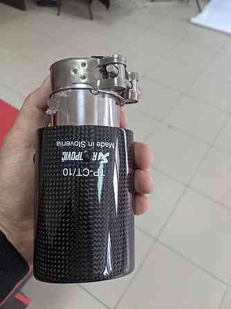 Насадка Akrapovic акрапович карбон выхлоп глушитель выхлопная 63/89R Запорожье