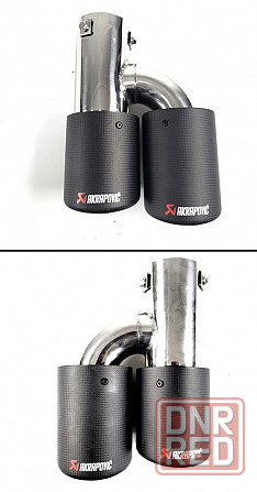 Насадка Akrapovic акрапович карбон выхлоп глушитель выхлопная 63/89R Запорожье - изображение 8