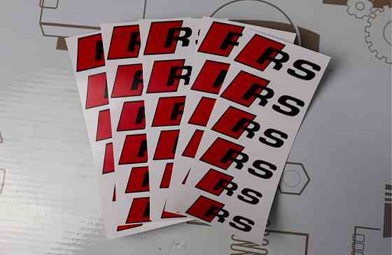 наклейки на суппорта ауди ауді audi RS rs s line s-line S line Белозерка