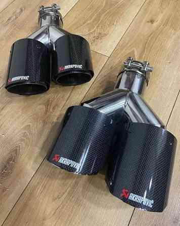 Akrapovic насадки на выхлоп двойные одинарные акрапович карбон трубы Запорожье