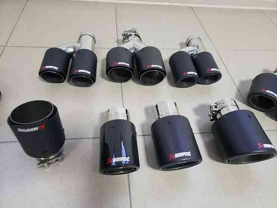 Akrapovic насадки на выхлоп двойные одинарные акрапович карбон трубы Запорожье