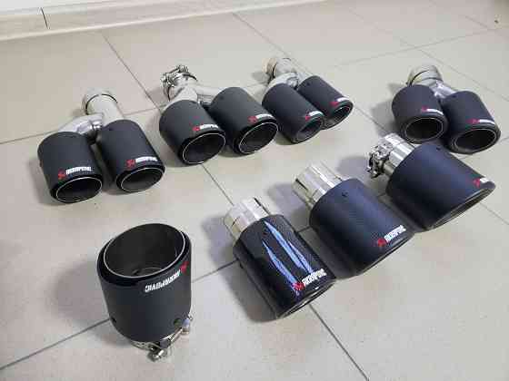 Akrapovic насадки на выхлоп двойные одинарные акрапович карбон трубы Запорожье