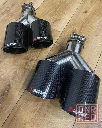 Akrapovic насадки на выхлоп двойные одинарные акрапович карбон трубы Запорожье - изображение 4