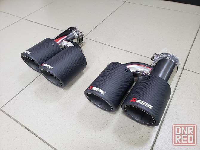 Akrapovic насадки на выхлоп двойные одинарные акрапович карбон трубы Запорожье - изображение 6