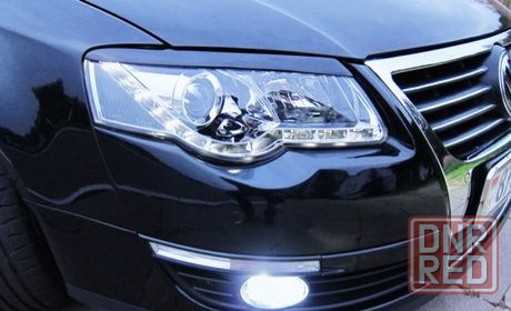 Спойлер козырёк реснички Volkswagen Passat B6. Фольцваген Пассат Б6 Херсон - изображение 3
