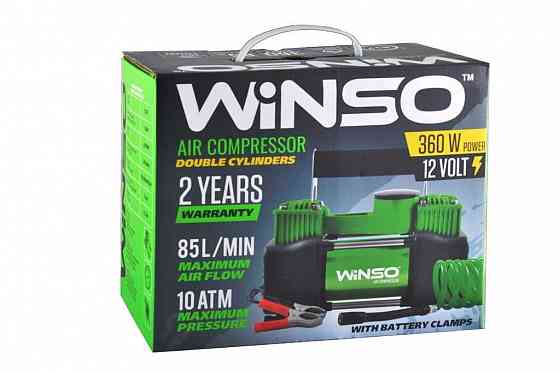 Компрессор автомобильный двухпоршневой Winso Запорожье