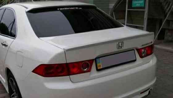Лип спойлер для Honda Accord 7 Козырек на стекло Хонда Акорд Запорожье