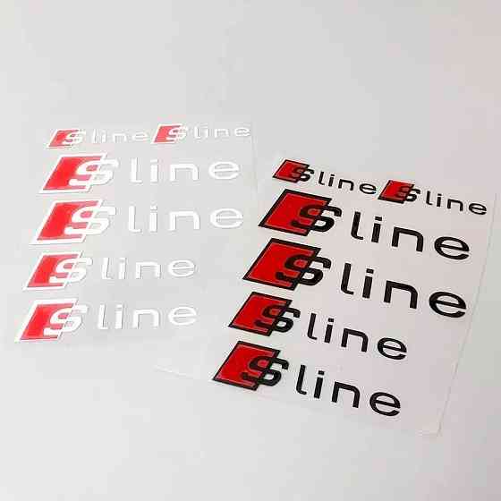 наклейки на суппорта ауди ауді audi s line s-line sline Запорожье