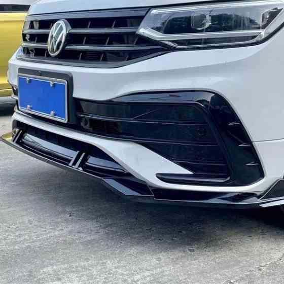 Сплиттер губа бампера Volkswagen Tiguan накладка переднего бампера Запорожье