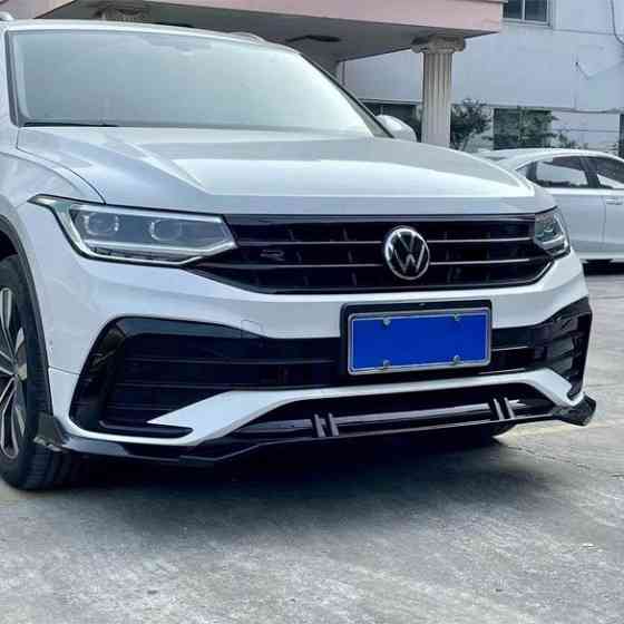 Сплиттер губа бампера Volkswagen Tiguan накладка переднего бампера Запорожье