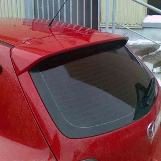 Спойлер на крышу Мазда 3 Хэтчбек Козырек на заднее стекло Mazda 3 Hb Запорожье