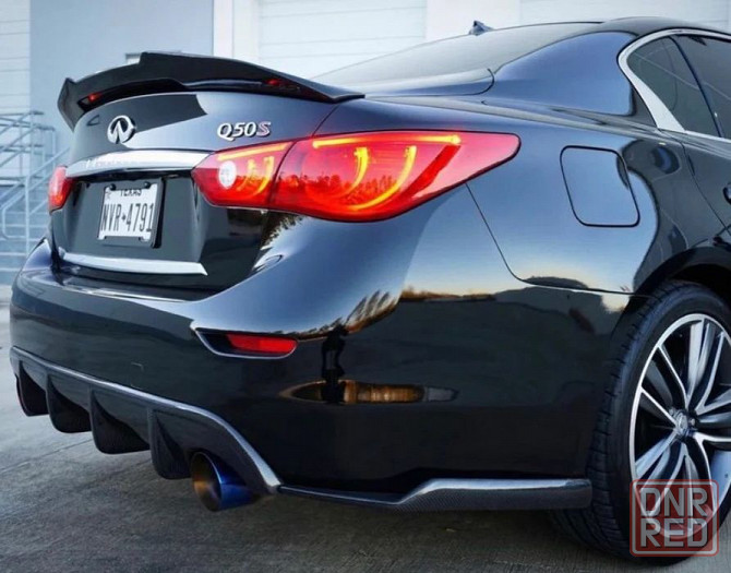 Спойлер задней крышки багажника Infiniti Q50 PSM Инфинити Ку50 PSM Запорожье - изображение 1