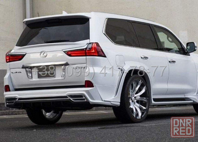 Спойлер на багажник накладка WALD LEXUS LX570 570 LX450 450 Запорожье - изображение 2