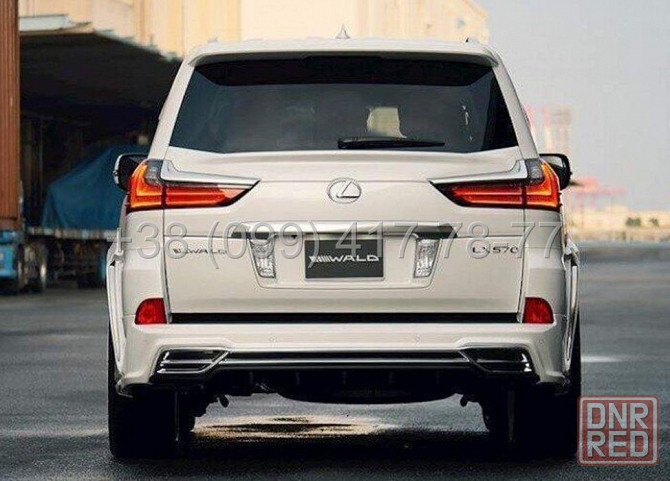 Спойлер на багажник накладка WALD LEXUS LX570 570 LX450 450 Запорожье - изображение 4