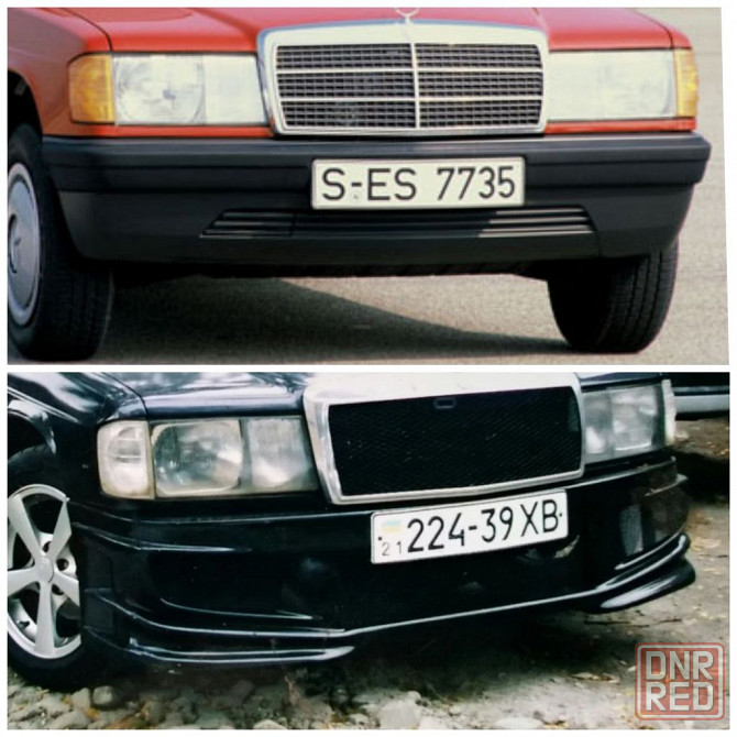 БАМПЕР передний 190 MERCEDES  W 201 82-93 ТЮНИНГ ЗАВОД Завод 201 Запорожье - изображение 1