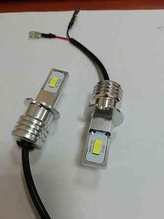 Лед лампы  цоколь Н3 (1900Lm 6500K). LED лампы без вентилятора Запорожье