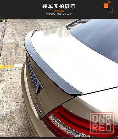 Спойлер багажника на Mercedes-Benz W204 C class накладка багажника Запорожье - изображение 3