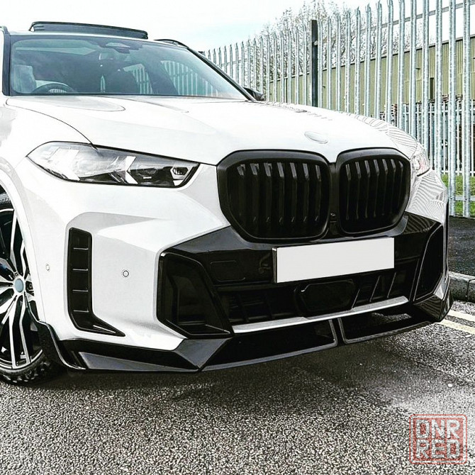 Сплиттер губа BMW X5 G05 LCI накладка переднего бампера БМВ Г05 Запорожье - изображение 2