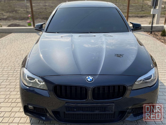 Накладки на зеркала M-Look на BMW 5 F10 F11 10-13 Черный глянец дорест Запорожье - изображение 4