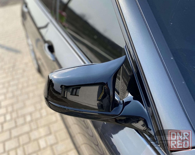 Накладки на зеркала M-Look на BMW 5 F10 F11 10-13 Черный глянец дорест Запорожье - изображение 6