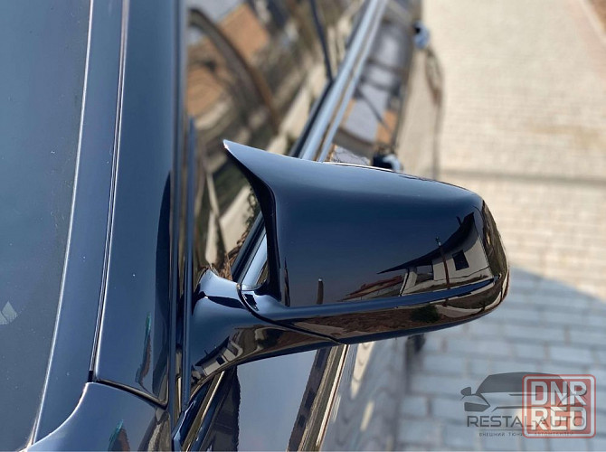 Накладки на зеркала M-Look на BMW 5 F10 F11 10-13 Черный глянец дорест Запорожье - изображение 7