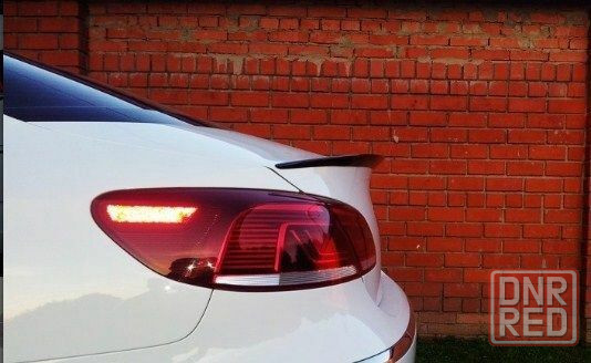 Лип спойлер сабля Volkswagen Passat CC 2008-2016 Антикрыло Пассат ЦЦ Запорожье - изображение 2