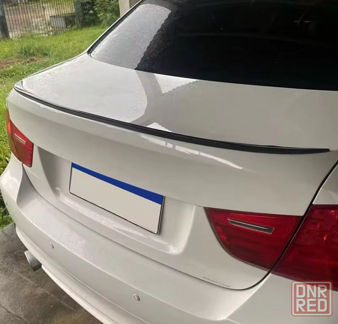 Спойлер крышки багажника BMW 3 E90 M3 стиль накладка диффузор сплиттер Запорожье - изображение 2