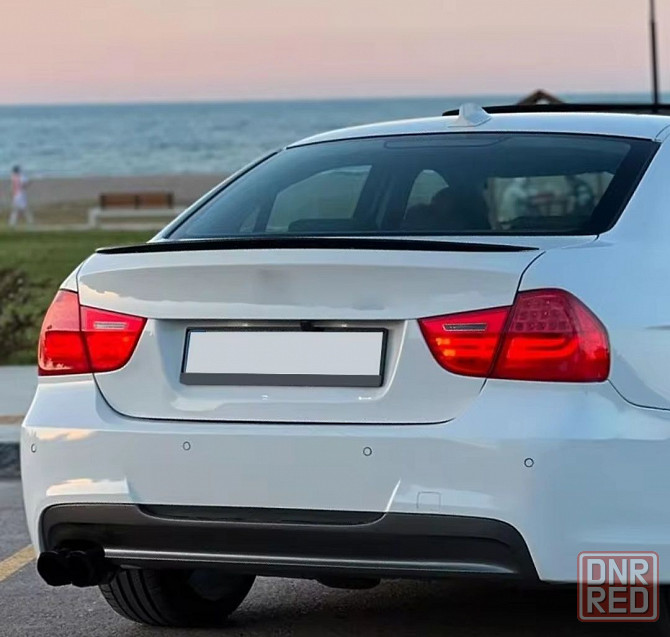 Спойлер крышки багажника BMW 3 E90 M3 стиль накладка диффузор сплиттер Запорожье - изображение 3