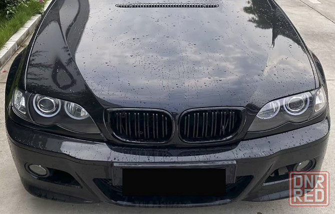 М решетка радиатора BMW Е46 ноздри c двойными ребрами черный глянец Запорожье - изображение 7