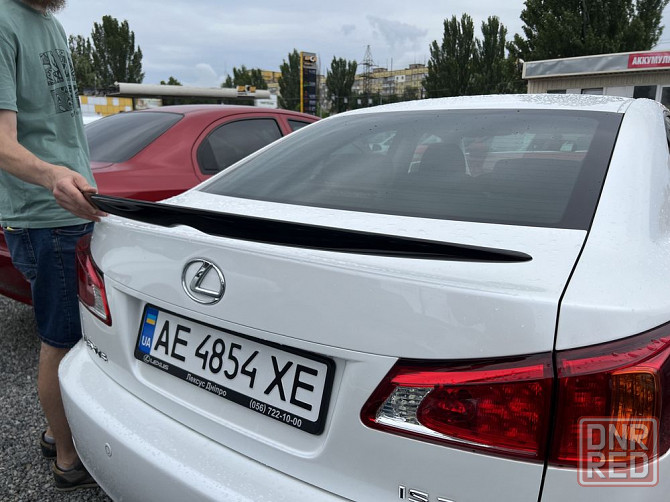 Спойлер Lexus IS 2006-2012 ABS ЧЕРНЫЙ ГЛЯНЕЦ лексус ис Запорожье - изображение 7