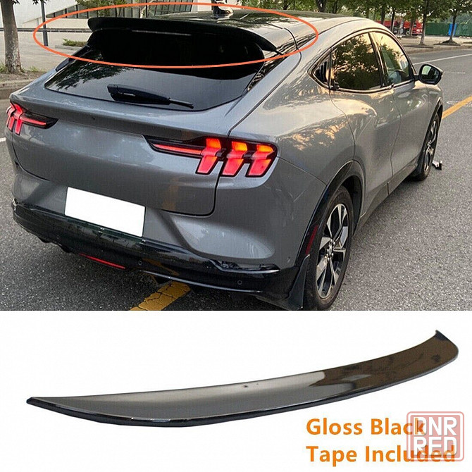 Спойлер Ford Mustang Mach E бленда накладка на багажник ляду антикрыло Запорожье - изображение 4