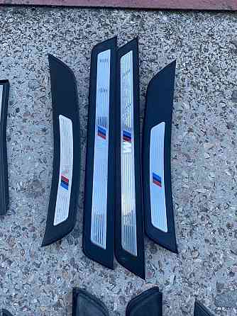 Накладки на пороги М-стиль, обычные BMW F10 F30 F01 Запорожье