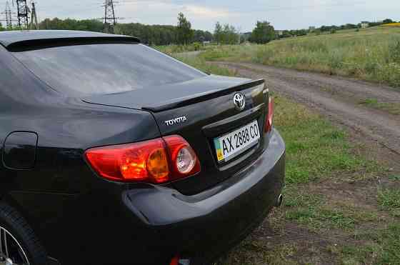 Лип спойлер сабля  Toyota Corolla 2007-2012 козырек на стекло Корола Запорожье
