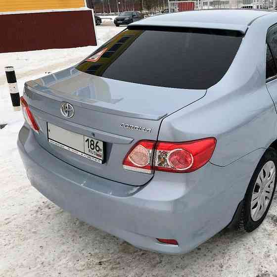 Лип спойлер сабля  Toyota Corolla 2007-2012 козырек на стекло Корола Запорожье