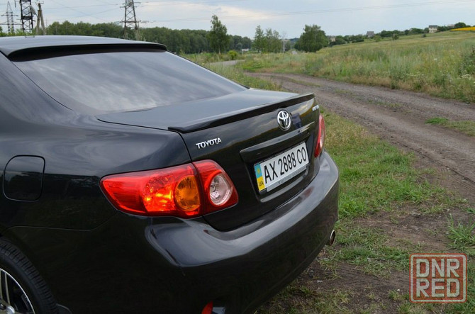Лип спойлер сабля  Toyota Corolla 2007-2012 козырек на стекло Корола Запорожье - изображение 2