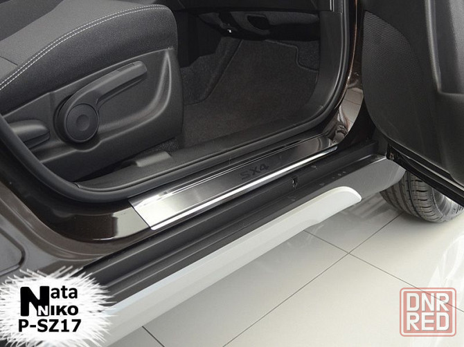 Накладки на пороги Renault Trafic TWINGO ZOE Seat Toledo Suzuki SX4 Запорожье - изображение 6