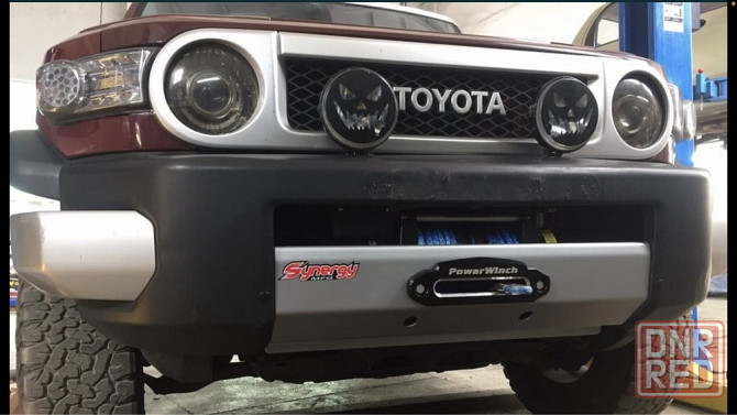 Toyota FJ Cruiser площадка под лебедку в оригинальный бампер Запорожье - изображение 1