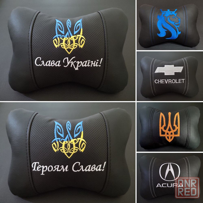 АКЦИЯ! Подушка на подголовник бабочка и накладки на ремни в авто Запорожье - изображение 2