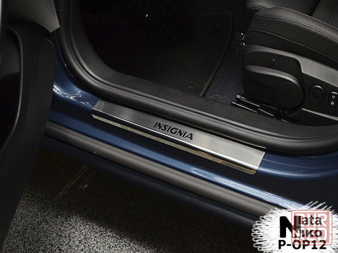 Накладки на пороги Opel Antara Astra Crossland Insignia Vivaro Zafira Запорожье - изображение 5