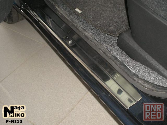 Накладки на пороги Nissan Almera CUBE DUALIS Juke Micra Navara Sentra Запорожье - изображение 3