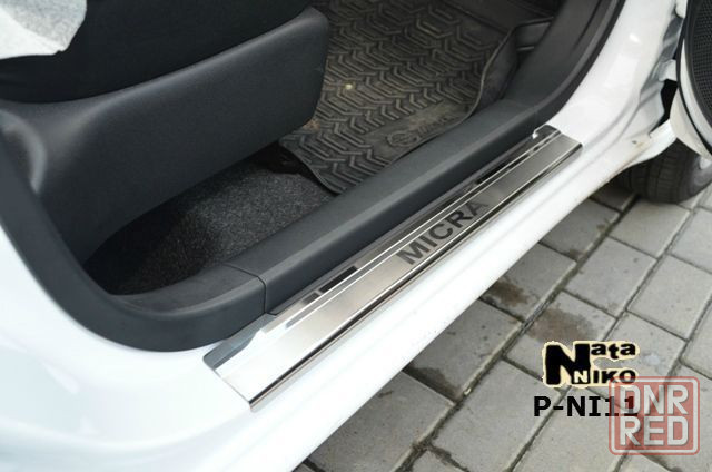 Накладки на пороги Nissan Almera CUBE DUALIS Juke Micra Navara Sentra Запорожье - изображение 4
