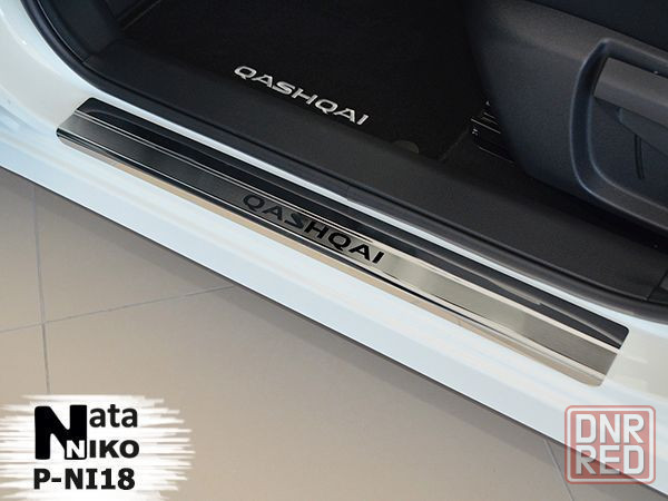 Накладки на пороги Nissan Almera CUBE DUALIS Juke Micra Navara Sentra Запорожье - изображение 5