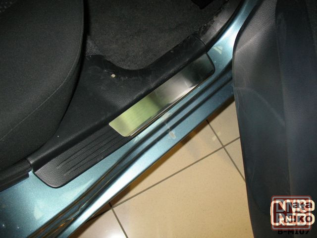 Накладки на пороги Mitsubishi Outlander PAJERO WAGON SPORT Lancer 9 10 Запорожье - изображение 3