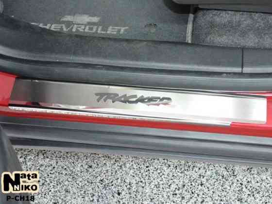 Накладки на пороги Chevrolet Volt TRACKER TRAX Geely CK LC MK Emgrand Запорожье