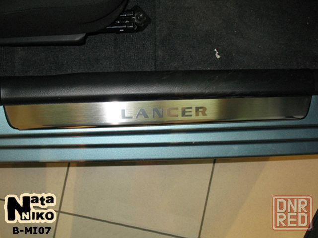 Накладки на пороги Mitsubishi ASX Colt Eclipse Galant Grandis L200 Запорожье - изображение 4