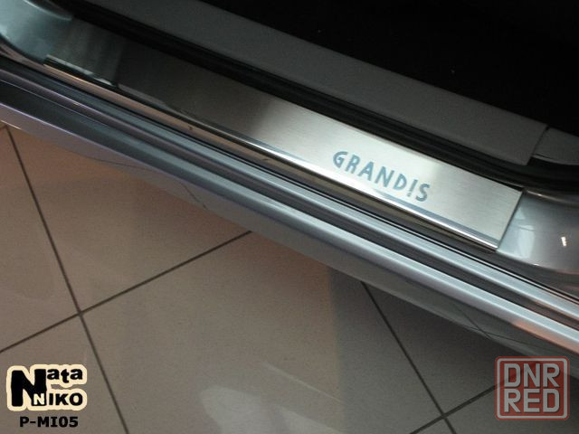 Накладки на пороги Mitsubishi ASX Colt Eclipse Galant Grandis L200 Запорожье - изображение 3